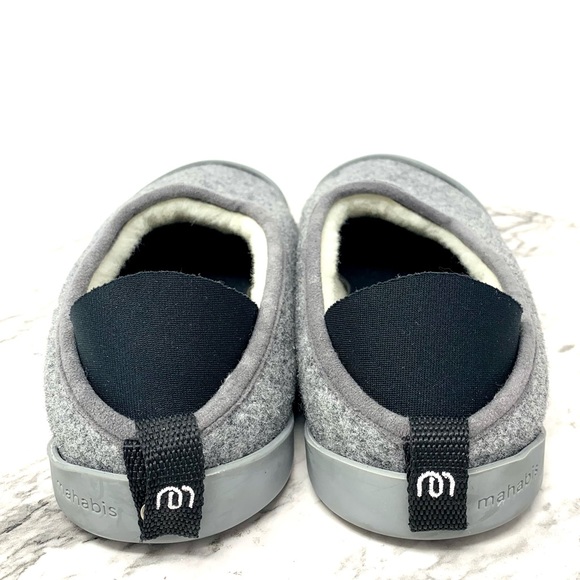 Mahabis Classic Merino Wool Shearling Removable Sole Indoor/Outdoor Slipper 37 - Picture 5 of 16